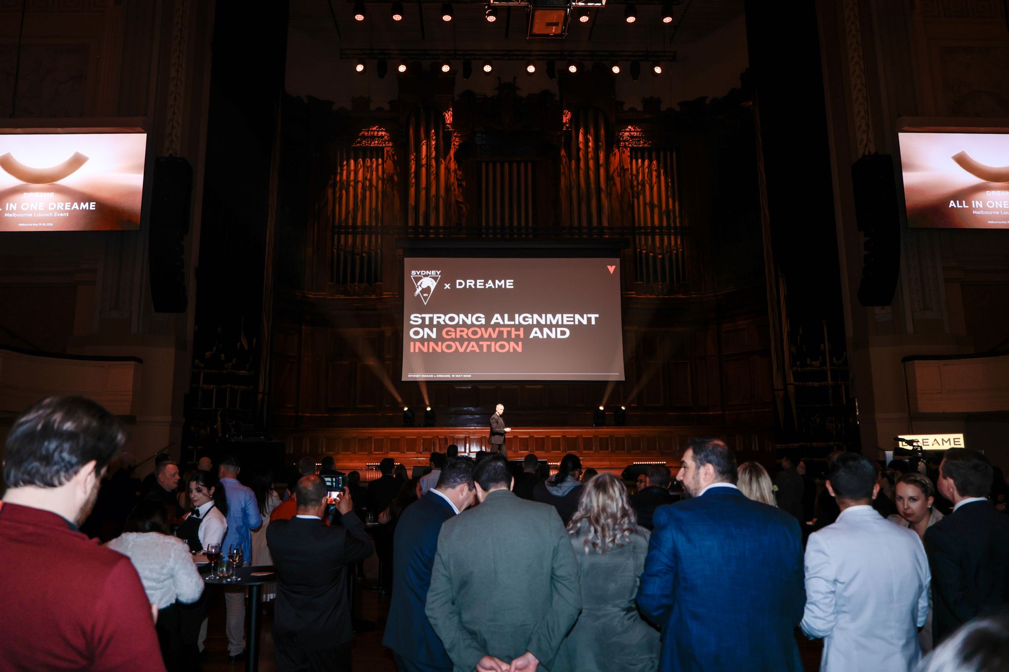 DREAME Melbourne Town Hall Launch